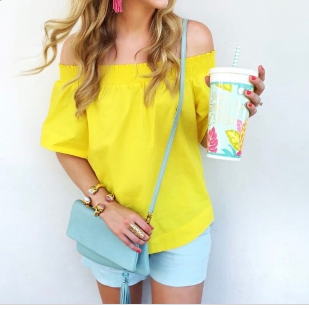 J crew off shoulder top
